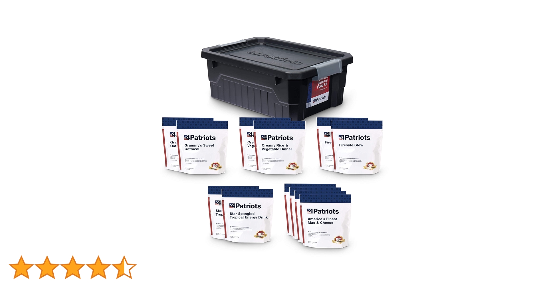 Amazon.co.jp: 4Patriots (フォーペイトリオッツ) 2週間の緊急食品供給